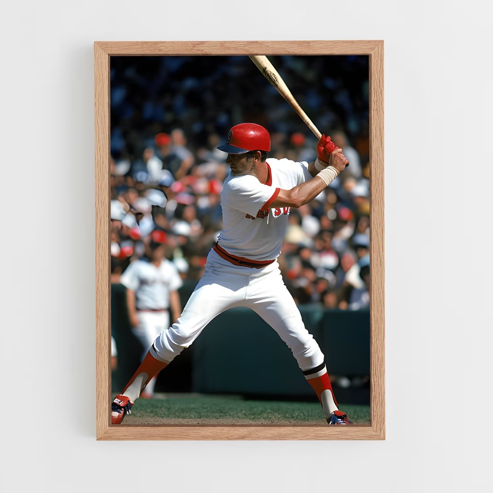 Poster Carl de yastrzemski – affiche Baseball (vue 4)